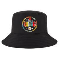 Groovy Choose Kindness Daisy Be Kind Inspirational Gift Cool Comfort Performance Bucket Hat