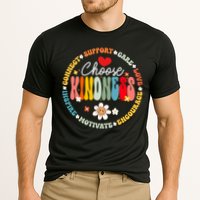 Groovy Choose Kindness Daisy Be Kind Inspirational Gift Cooling Performance Crew T-Shirt