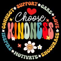 Groovy Choose Kindness Daisy Be Kind Inspirational Gift Backpack