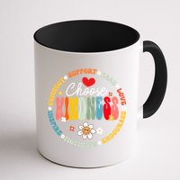 Groovy Choose Kindness Daisy Be Kind Inspirational Gift Mug