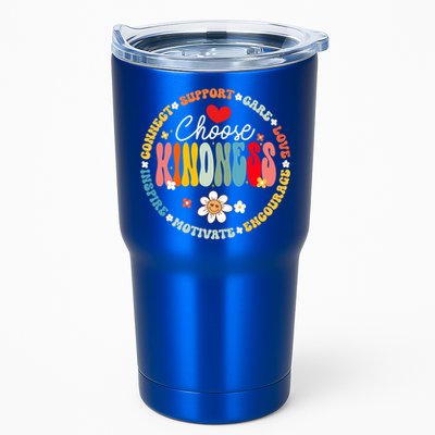 Groovy Choose Kindness Daisy Be Kind Inspirational Gift Tumbler