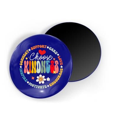 Groovy Choose Kindness Daisy Be Kind Inspirational Gift Magnet