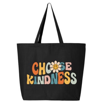 Groovy Choose Kindness Be Kind Inspirational Teacher 25L Jumbo Tote