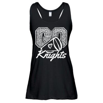 Go Cheer Knights Sports Name Gifts Boy Girl Ladies Essential Flowy Tank