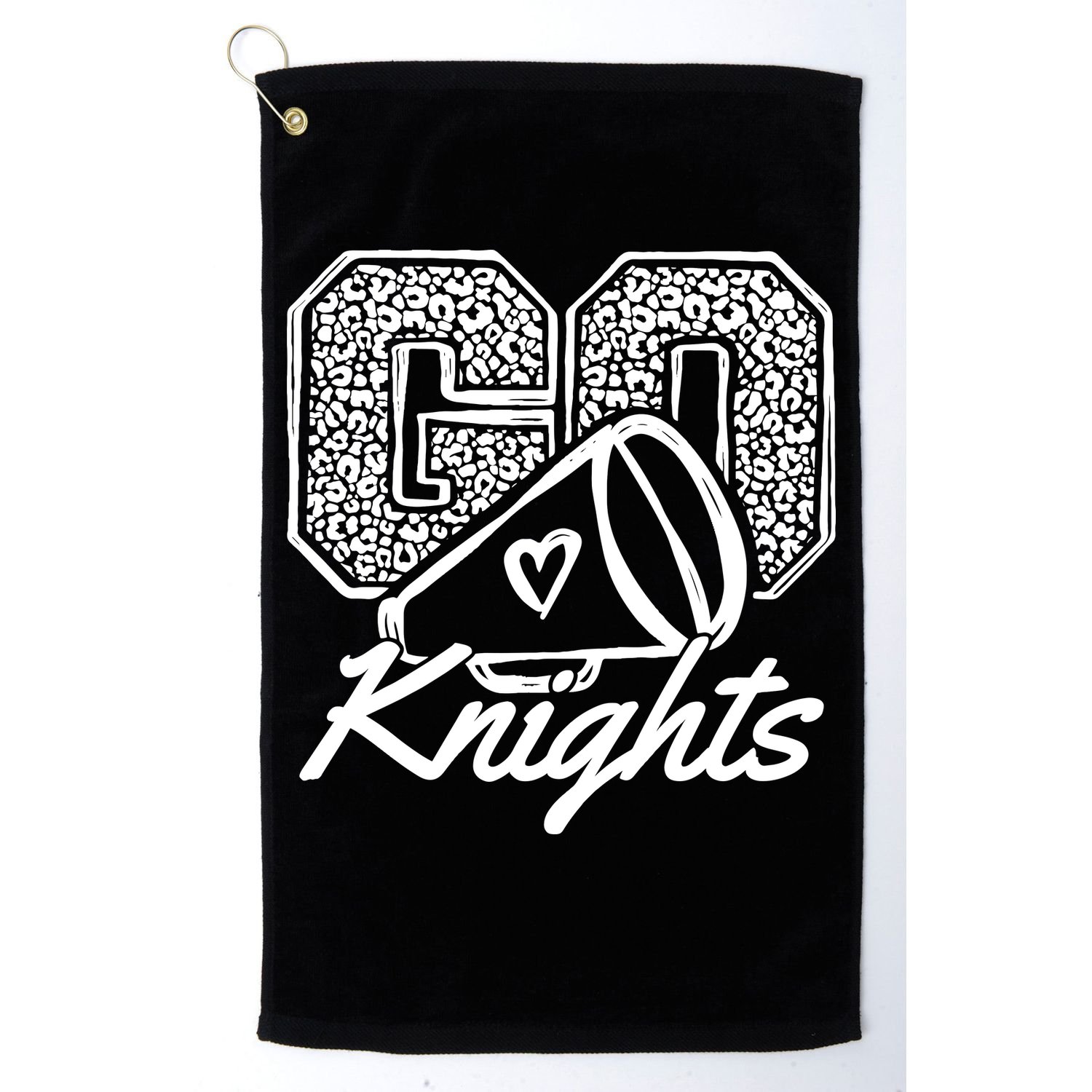 Go Cheer Knights Sports Name Gifts Boy Girl Golf Towel