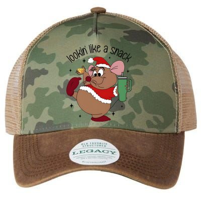 Gus Christmas Looking Like A Snack Cute Mouse Legacy Tie Dye Trucker Hat