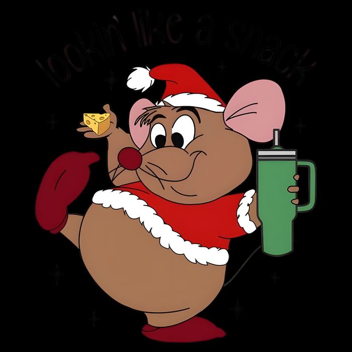 Gus Christmas Looking Like A Snack Cute Mouse Bag