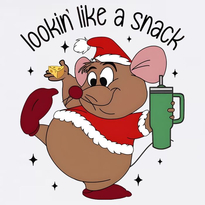 Gus Christmas Looking Like A Snack Cute Mouse Apron