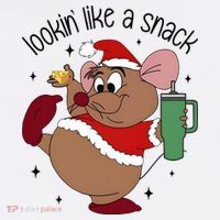 Gus Christmas Looking Like A Snack Cute Mouse Cooling Performance Long Sleeve Crew