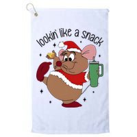 Gus Christmas Looking Like A Snack Cute Mouse Golf Towel