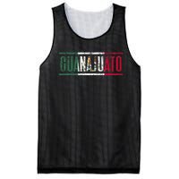 Guanajuato Con La Bandera De México Mesh Reversible Basketball Jersey Tank