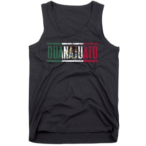 Guanajuato Con La Bandera De México Tank Top