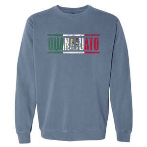 Guanajuato Con La Bandera De México Garment-Dyed Sweatshirt