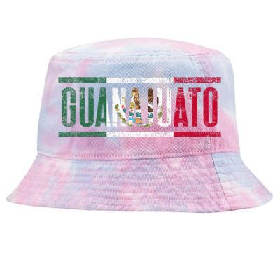 Guanajuato Con La Bandera De México Tie-Dyed Bucket Hat