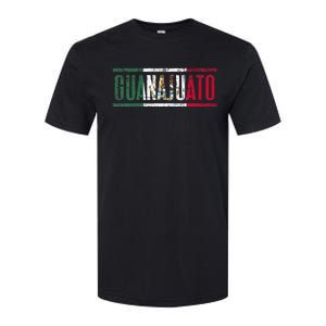 Guanajuato Con La Bandera De México Softstyle CVC T-Shirt