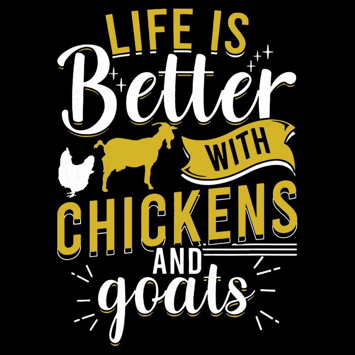 Goats Chickens Life Is Better Funny Farmer Humor Ranch Wool Snapback Cap