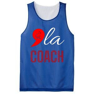 Gift Comma La Kamala Harris Tim Walz Coach 2024 La Comma Cool Gift Mesh Reversible Basketball Jersey Tank