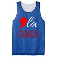 Gift Comma La Kamala Harris Tim Walz Coach 2024 La Comma Cool Gift Mesh Reversible Basketball Jersey Tank