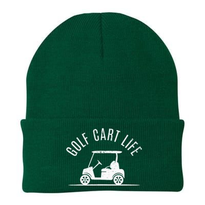 Golf Cart Life Funny Golf Knit Cap Winter Beanie