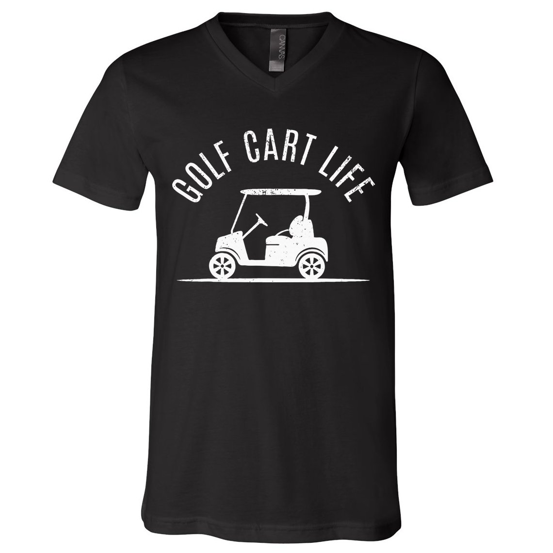 Golf Cart Life Funny Golf V-Neck T-Shirt