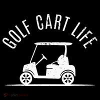 Golf Cart Life Funny Golf Premium T-Shirt