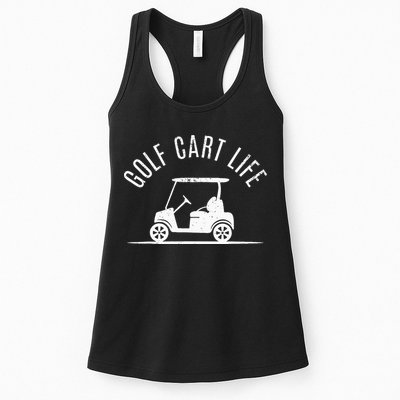 Golf Cart Life Funny Golf Womens Tank Top