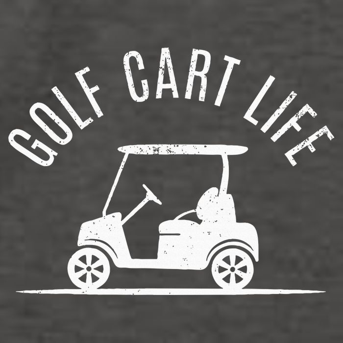 Golf Cart Life Funny Golf Vector Backpack