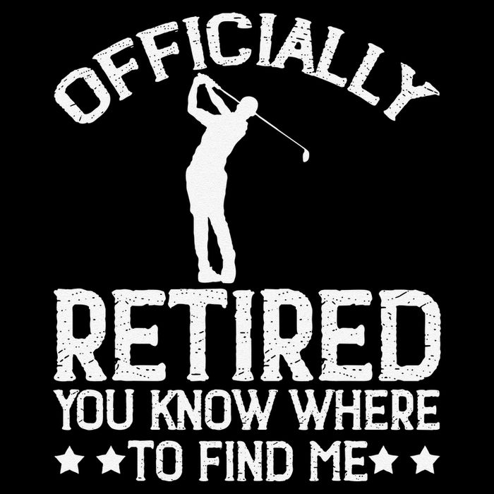 Golf Course Ly Retired 2025 You Know Where Find Me Full-Length Apron With Pockets