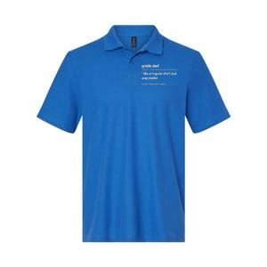 Griddle Chef Like Regular But Way Cooler Softstyle Adult Sport Polo