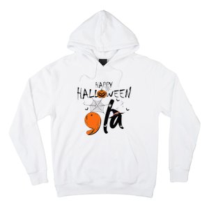 Ghost Comma La Kamala Harris 2024 Halloween Election Hoodie