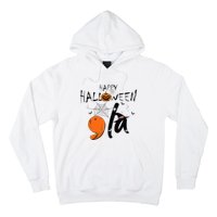 Ghost Comma La Kamala Harris 2024 Halloween Election Hoodie