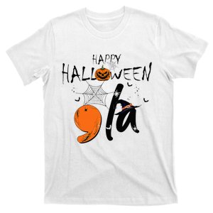 Ghost Comma La Kamala Harris 2024 Halloween Election T-Shirt