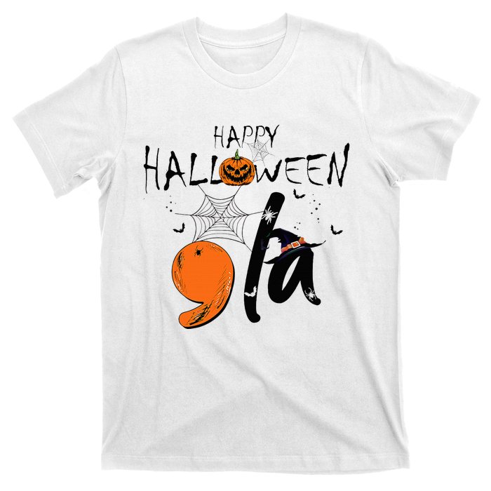 Ghost Comma La Kamala Harris 2024 Halloween Election T-Shirt