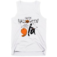 Ghost Comma La Kamala Harris 2024 Halloween Election Tank Top