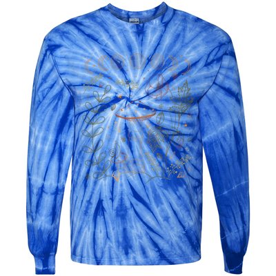 Goblincore Clothes Lover Dark Academia Aesthetic Mushroom Gift Tie-Dye Long Sleeve Shirt