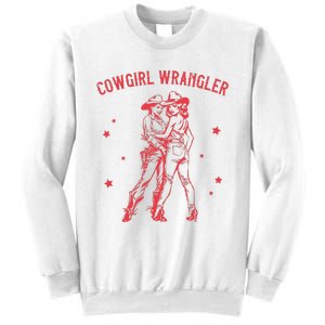 Gay Cowgirl Lesbian Femme Subtle Bi Pride Sapphic Western Sweatshirt