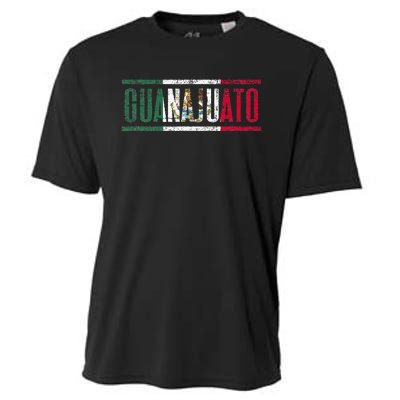 Guanajuato Con La Bandera De México Cooling Performance Crew T-Shirt