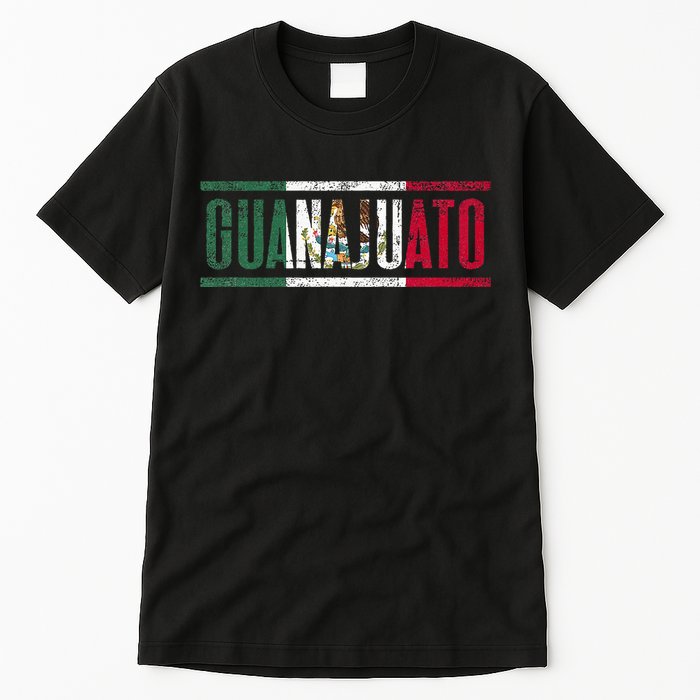 Guanajuato Con La Bandera De México Tall T-Shirt