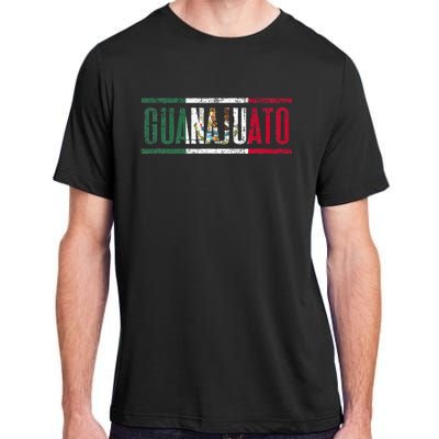 Guanajuato Con La Bandera De México Adult ChromaSoft Performance T-Shirt