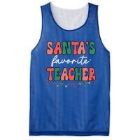 Groovy Christmas Lights Santas Favorite Teacher Meaningful Gift Mesh Reversible Basketball Jersey Tank