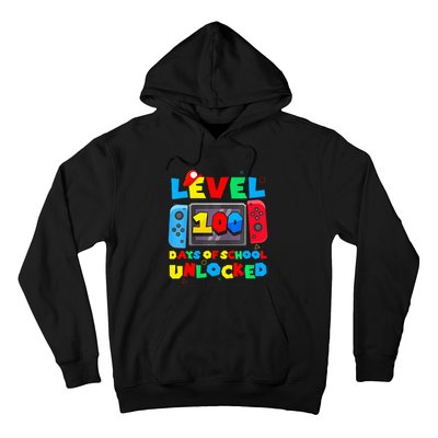 Game Controller Level 100 Days Of School Unlocked Hoodie