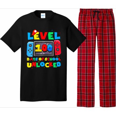 Game Controller Level 100 Days Of School Unlocked Pajama Set