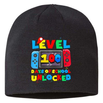 Game Controller Level 100 Days Of School Unlocked Sustainable Beanie