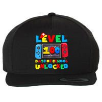 Game Controller Level 100 Days Of School Unlocked Wool Snapback Cap