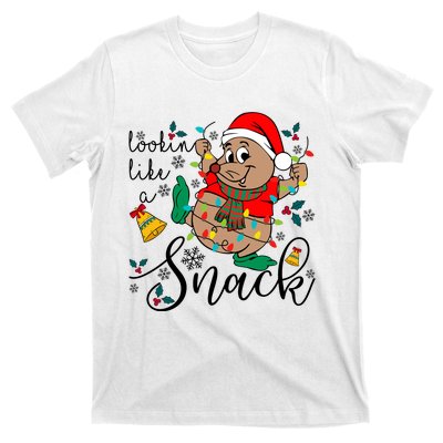 Gus Christmas Lights Lookin Like A Snack Gus Christmas Family T-Shirt