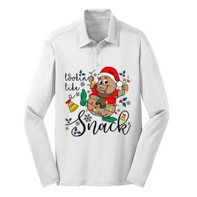 Gus Christmas Lights Lookin Like A Snack Gus Christmas Family Silk Touch Performance Long Sleeve Polo