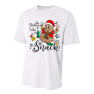 Gus Christmas Lights Lookin Like A Snack Gus Christmas Family Performance Sprint T-Shirt