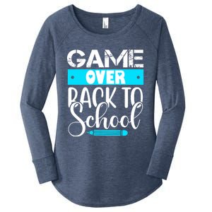 Game Computer Laptop Over Back To School Mobile Meaningful Gift Women's Perfect Tri Tunic Long Sleeve Shirt