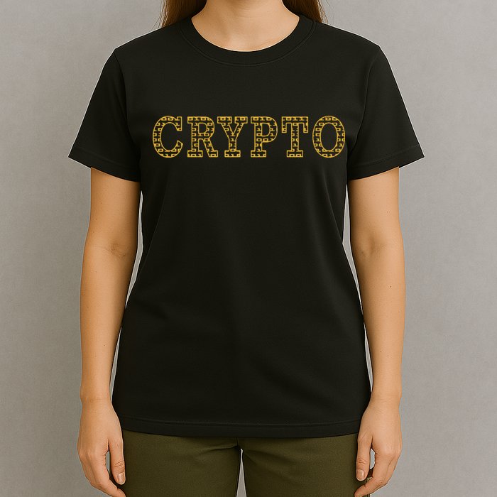 Golden Crypto Logo Limited Edition T-Shirt