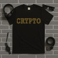 Golden Crypto Logo Limited Edition T-Shirt